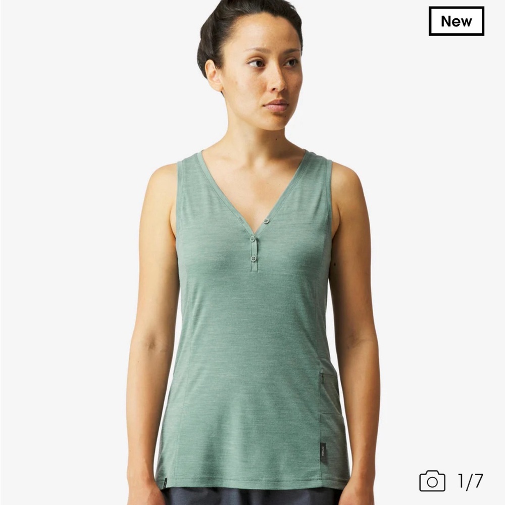 Merino Wool Backpacking Running Tank